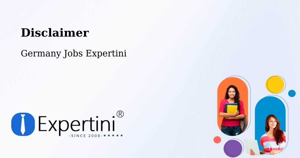 Disclaimer – Bollschweil - Germany Jobs Expertini
